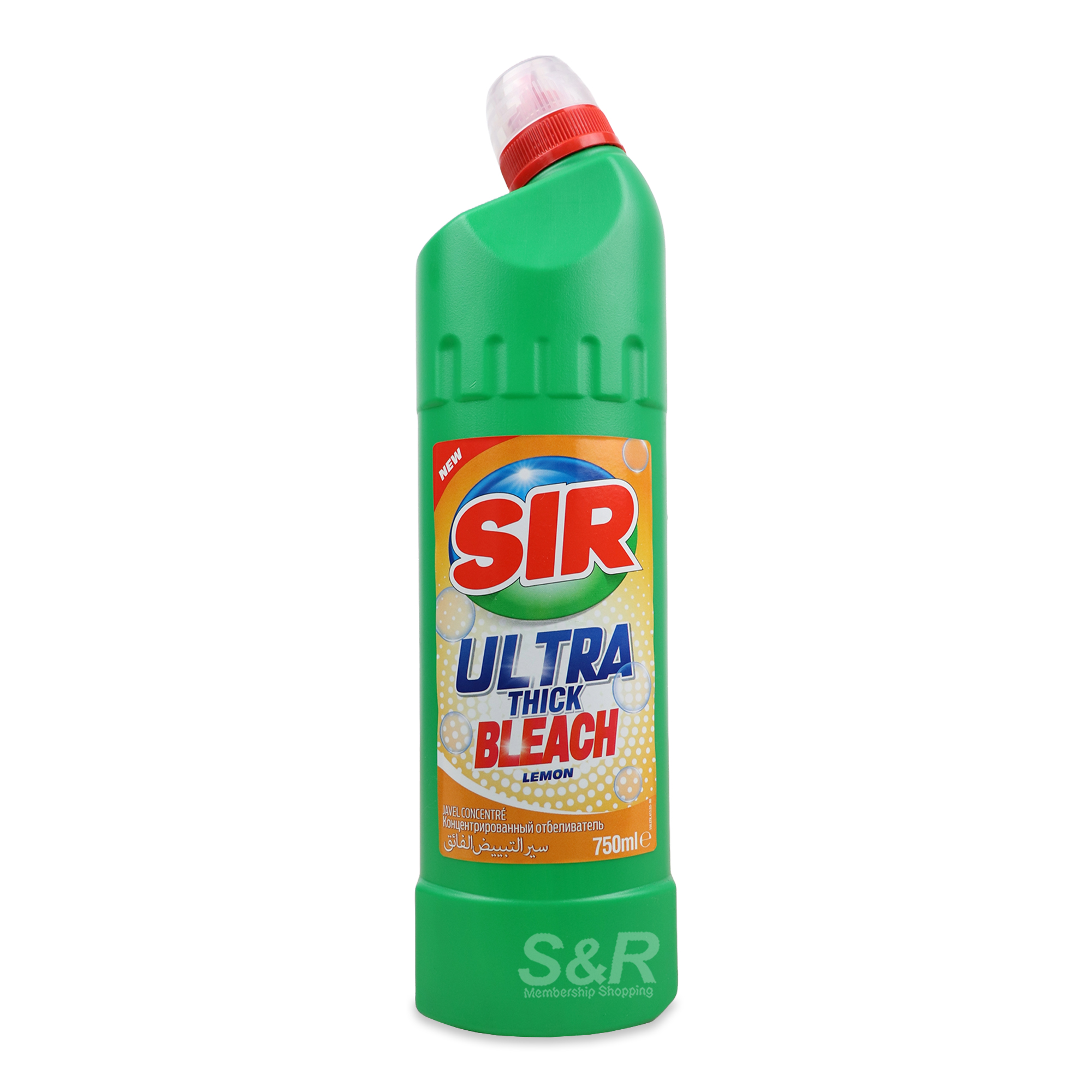 SIR Ultra Thick Bleach Lemon 750mL